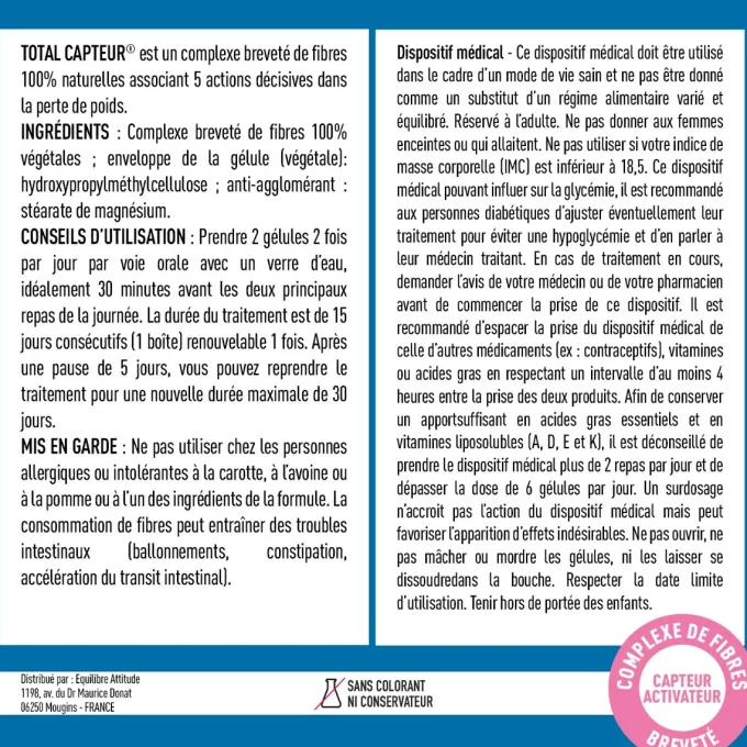 EAFIT Total Capteur 60 gélules