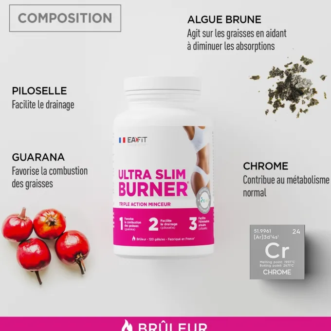 EAFIT Ultra Slim Burner 120 gélules
