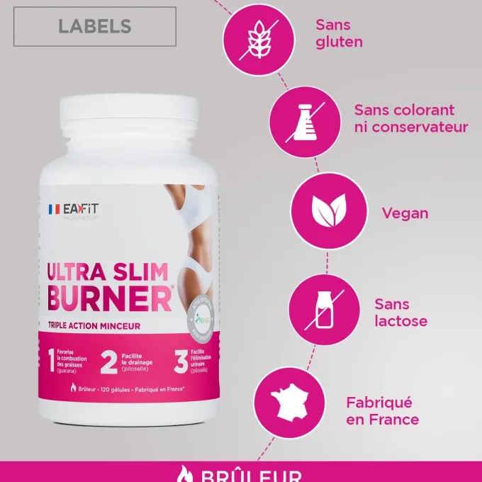 EAFIT Ultra Slim Burner 120 gélules