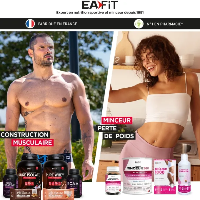 EAFIT Whey Gainer Chocolat - Lean Gainer 750g