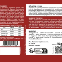 Fer bisglycinate 14 mg - 60 gélules