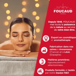 FOUCAUD Huile de Massage revitalisante 200 ml