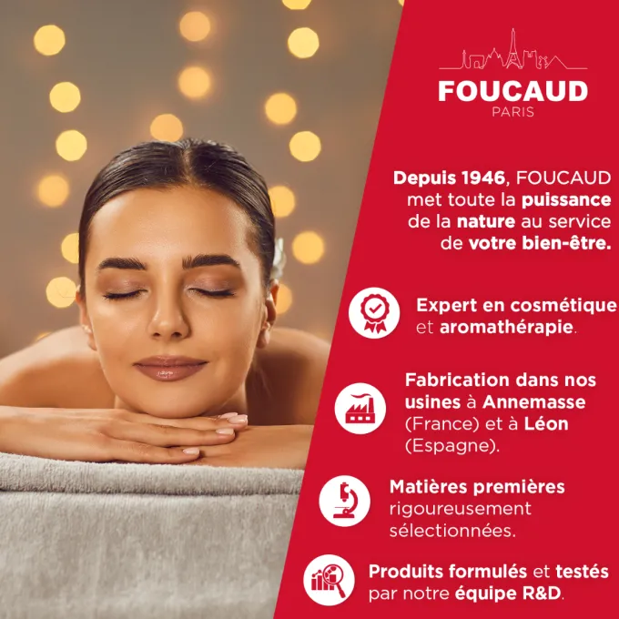 FOUCAUD Huile de Massage revitalisante 200 ml