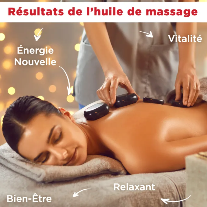 FOUCAUD Huile de Massage revitalisante 200 ml