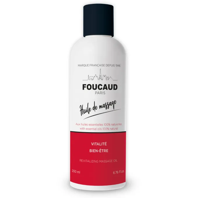FOUCAUD Huile de Massage revitalisante 200 ml