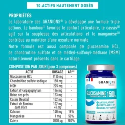 Glucosamine 1500mg - 90 comprimés