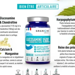 Glucosamine 1500mg - 90 comprimés
