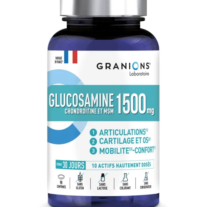 Glucosamine 1500mg - 90 comprimés