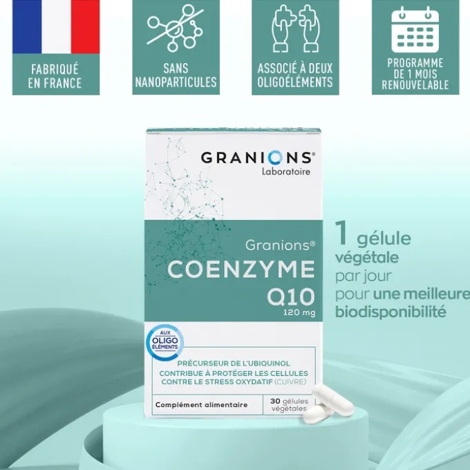GRANIONS Coenzyme Q10 - 30 gélules
