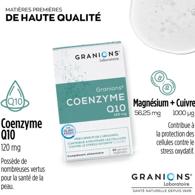 GRANIONS Coenzyme Q10 - 30 gélules