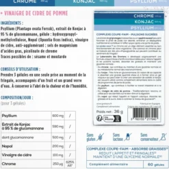 Granions Complexe Coupe Faim - Chrome, Konjac & Psyllium