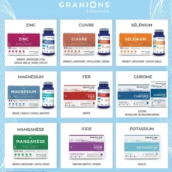 GRANIONS de Chrome 30 ampoules