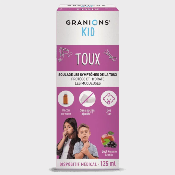 GRANIONS Kid Toux - Solution Buvable 125ml