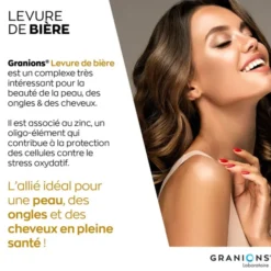 GRANIONS Levure de Bière - 60 gélules