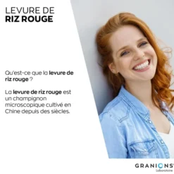 GRANIONS Levure de Riz Rouge 150 mg 30 gélules végétales