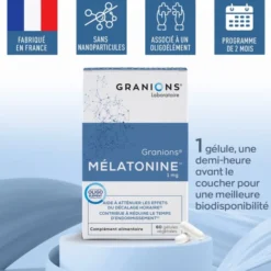 GRANIONS Mélatonine 1 mg - 60 gélules