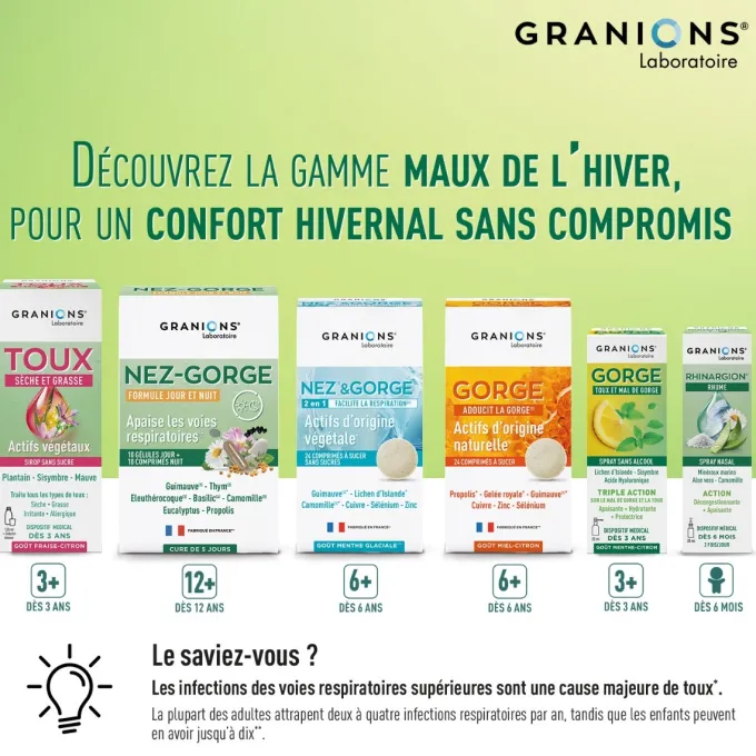 Granions Nez-Gorge – Formule Jour & Nuit
