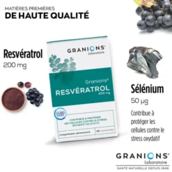 GRANIONS Resvératrol 30 comprimés