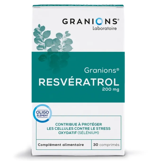 GRANIONS Resvératrol 30 comprimés