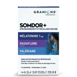 GRANIONS Somdor+ Mélatonine - 15 comprimés