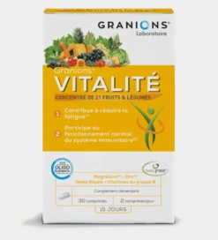 GRANIONS Vitalité 30 comprimés