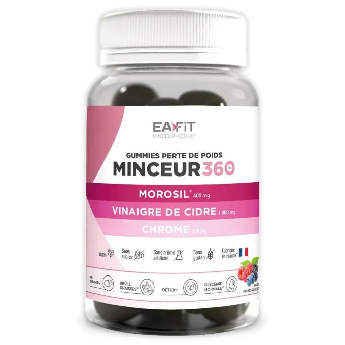 Gummies Morosil, Vinaigre de cidre de pomme Minceur 360