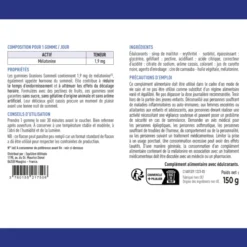 Gummies sommeil mélatonine 1,9 mg