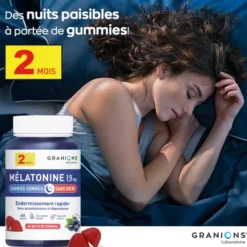 Gummies sommeil mélatonine 1,9 mg