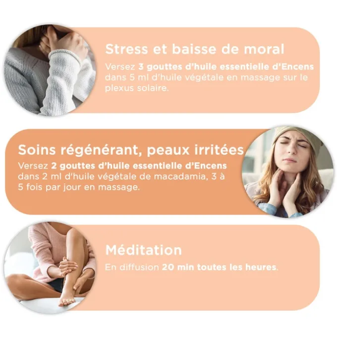 Huile essentielle Encens Bio