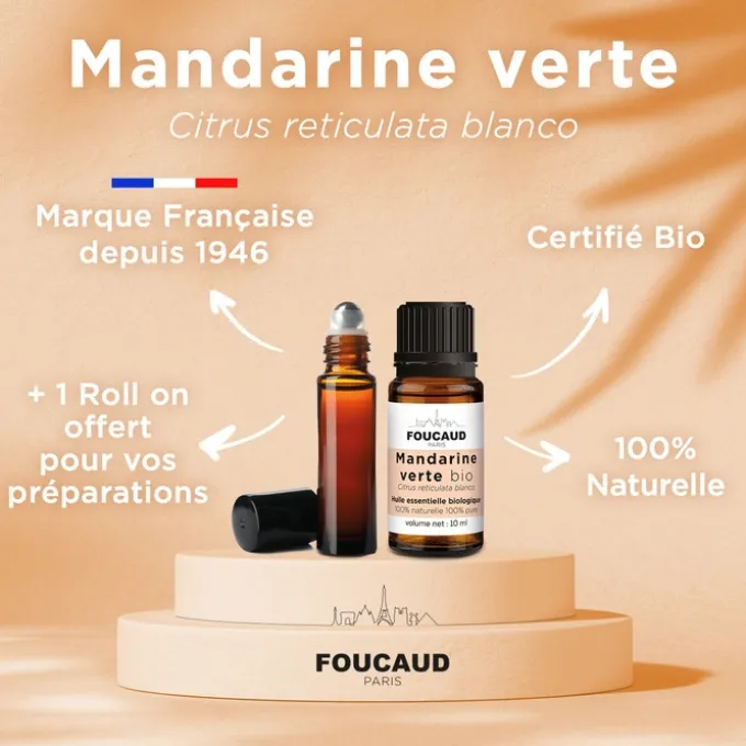 Huile essentielle Mandarine Verte Bio