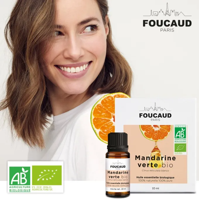 Huile essentielle Mandarine Verte Bio