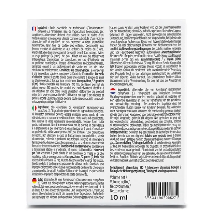 Huile essentielle Orange Douce Bio