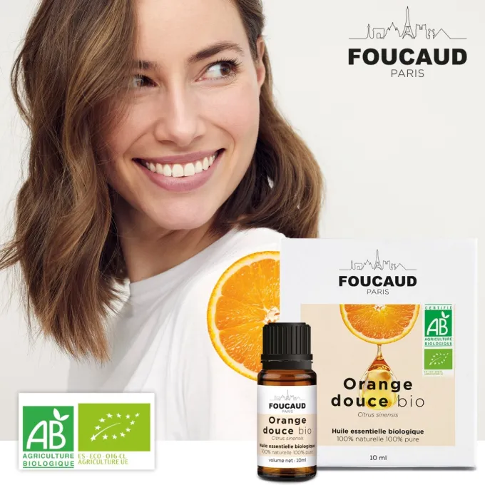Huile essentielle Orange Douce Bio