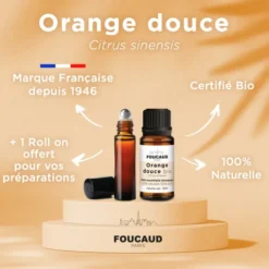 Huile essentielle Orange Douce Bio
