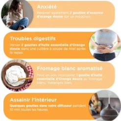 Huile essentielle Orange Douce Bio