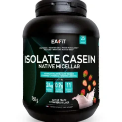Isolate Casein Native Micellar Fraise 750g