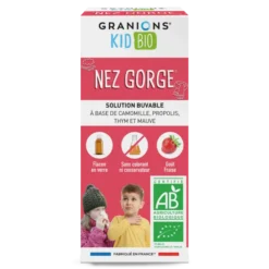 Kid Bio Nez Gorge - Solution Buvable Aux Plantes Goût Fraise - 125 ml