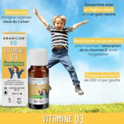 Kid Vitamine D3 - Solution Buvable 20 ml