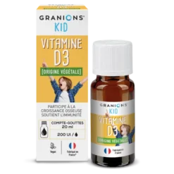 Kid Vitamine D3 - Solution Buvable 20 ml
