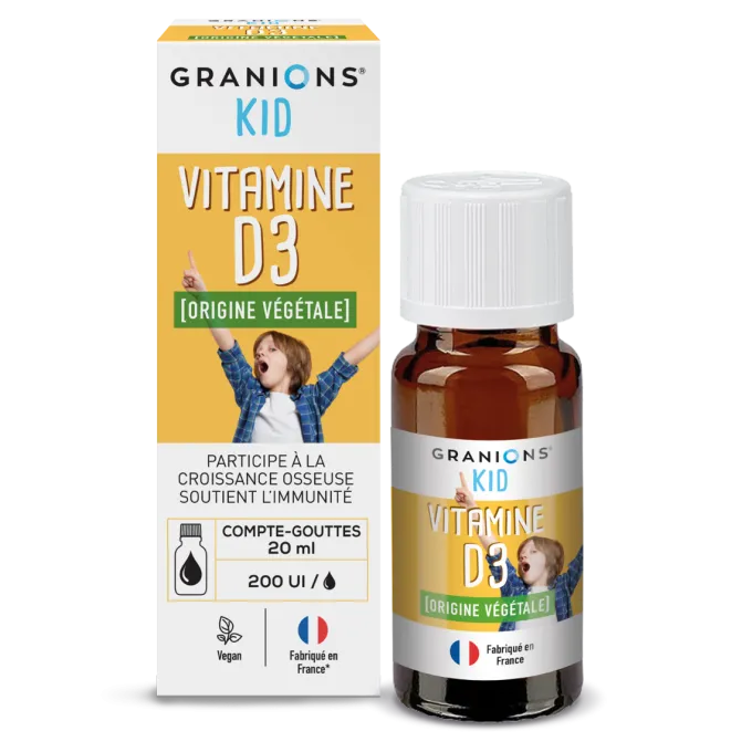 Kid Vitamine D3 - Solution Buvable 20 ml