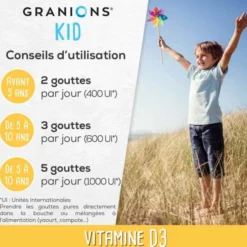 Kid Vitamine D3 - Solution Buvable 20 ml