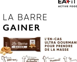 La Barre Gainer Peanut Butter x 16 barres