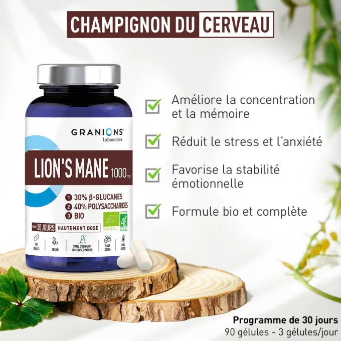 Lion’s Mane BIO 1000 mg