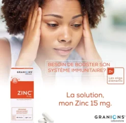 Lot de 2 – Zinc 60 gélules