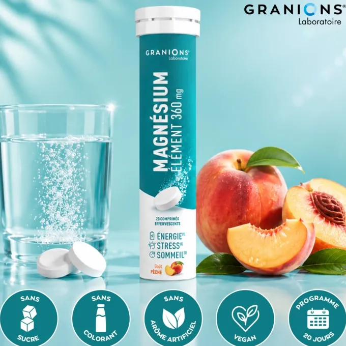Magnésium Bisglycinate Effervescent