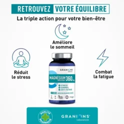 Magnésium bisglycinate 360 mg - 60 comprimés