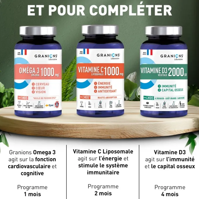 Magnésium bisglycinate 360 mg - 60 comprimés