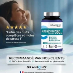 Magnésium bisglycinate 360 mg - 60 comprimés