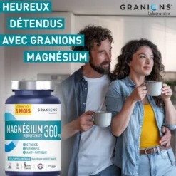 Magnésium bisglycinate 360 mg - Format 3 mois