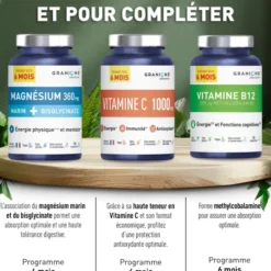 Magnésium bisglycinate 360 mg - Format 3 mois
